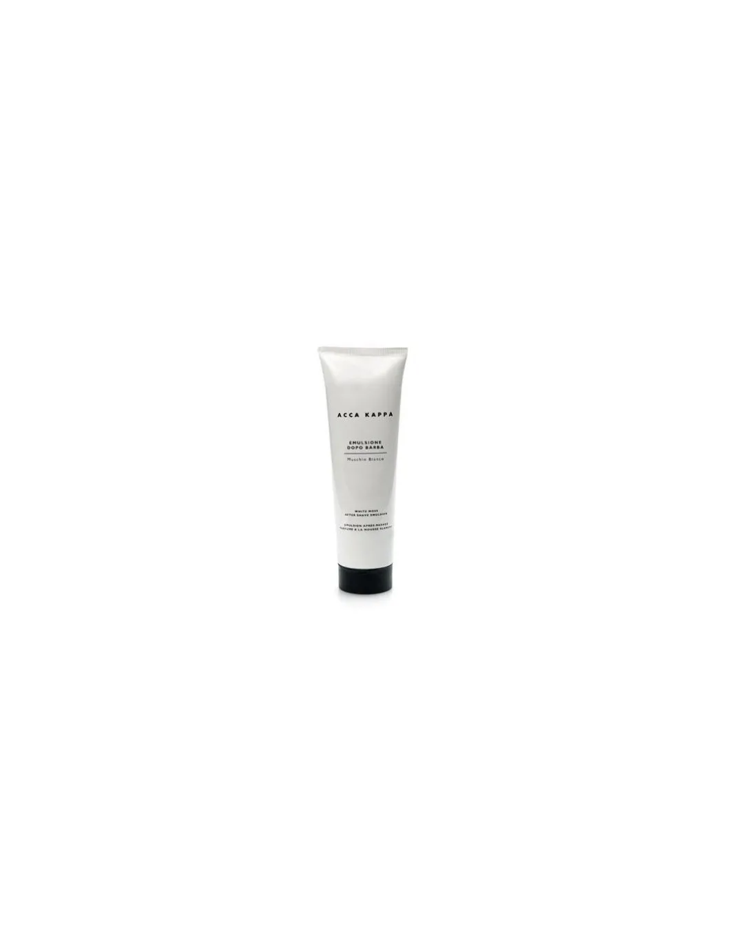 Acca Kappa - Emulsione dopo Barba in Tubo al Muschio Bianco 125ml - Coltelleria Lorenzi Milano