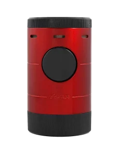 Accendino da Tavolo Volta Quad Jet Flame Rosso
