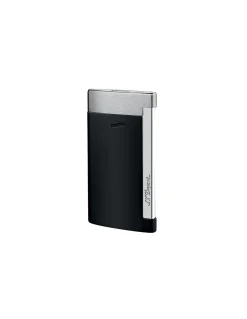 Accendino Jet Flame Slim 7 Nero Opaco