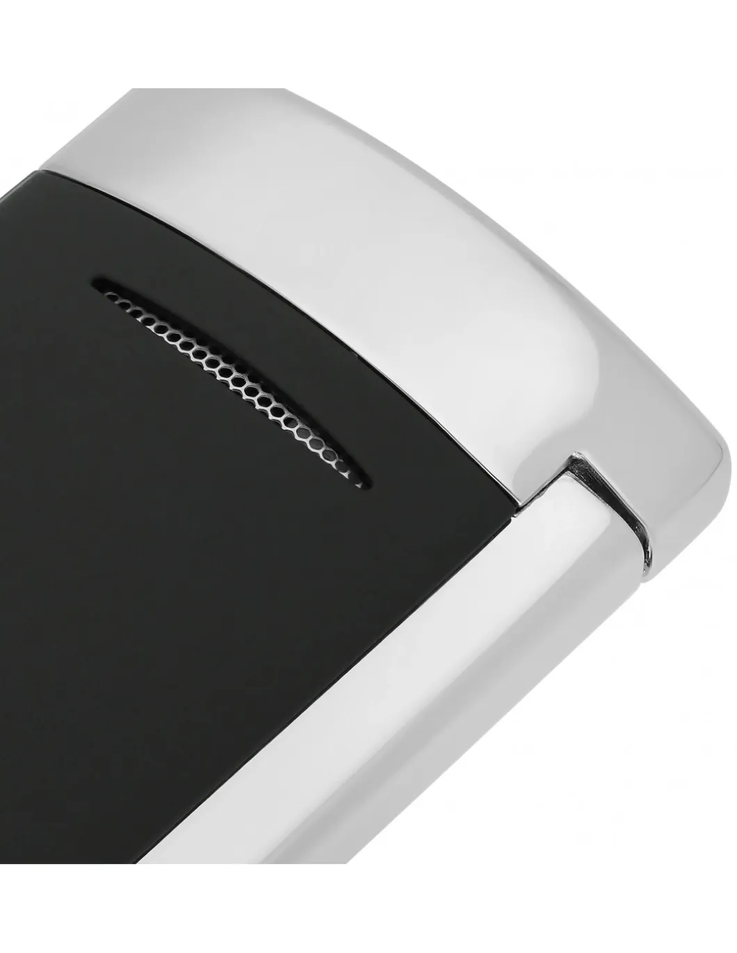 Accendino MiniJet Cromo e Nero