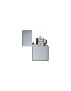 Accendino Zippo Brushed Chrome Vintage