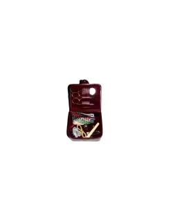 Artigianale - Set da cucito bordeaux grande - Coltelleria Lorenzi Milano