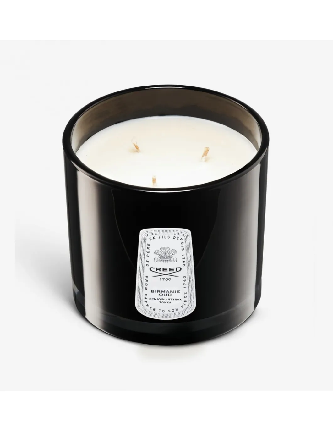 Birmanie oud leather Candle 650 gr