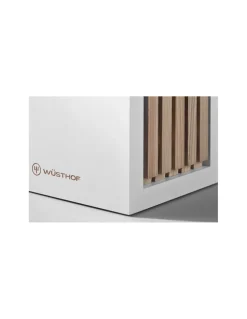 Blocco/Ceppo Coltelli con 5 coltelli Classic White