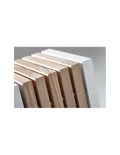 Blocco/Ceppo Coltelli con 5 coltelli Classic White