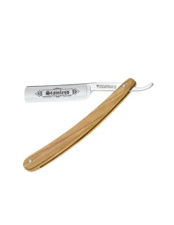Boker - Rasoio a Mano Libera manico Ulivo 5/8 - Coltelleria Lorenzi Milano