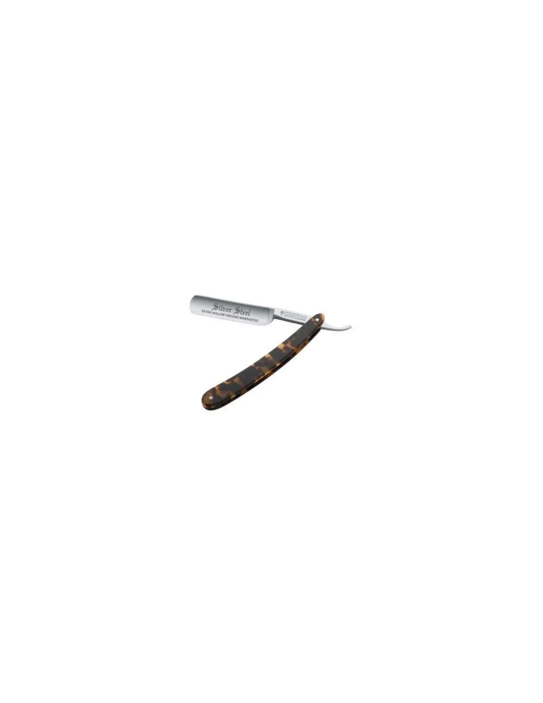 Boker - Rasoio a Mano libera Boker manico tartarugato 6/8 - Coltelleria Lorenzi Milano