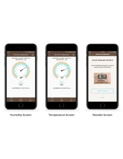 Boveda Smart Sensor Butler Termometro e Igrometro Bluetooth per Sigari e Humidor
