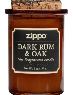 Candela Zippo Dark Rum & Oak