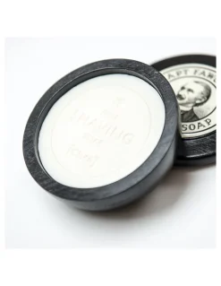 Captain Fawcett - Capt Fawcett's Shaving Soap Wooden Bowl - Coltelleria Lorenzi Milano