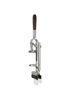 Cavatappi Automatico da Parete Boj Cromo e Legno