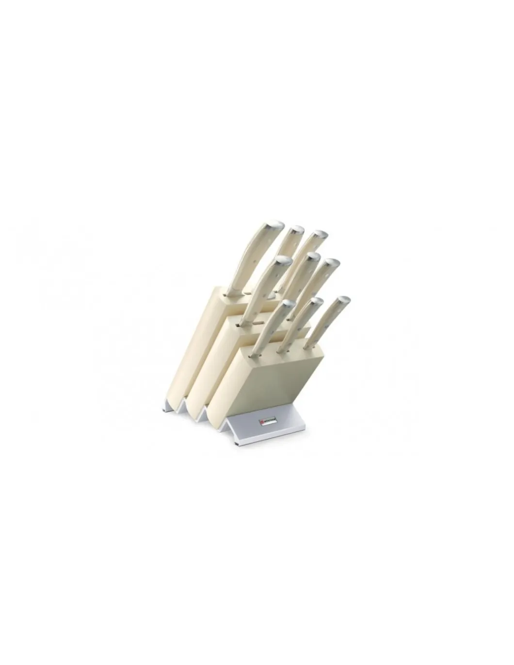 - Ceppo di coltelli Wusthof Ikon Crema 9874 9 pz - Coltelleria Lorenzi Milano