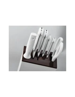 Ceppo Porta Coltelli Classic White 6pz