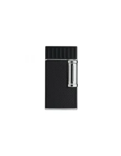 Colibri of London - Accendino Julius Black & Chrome - Coltelleria Lorenzi Milano
