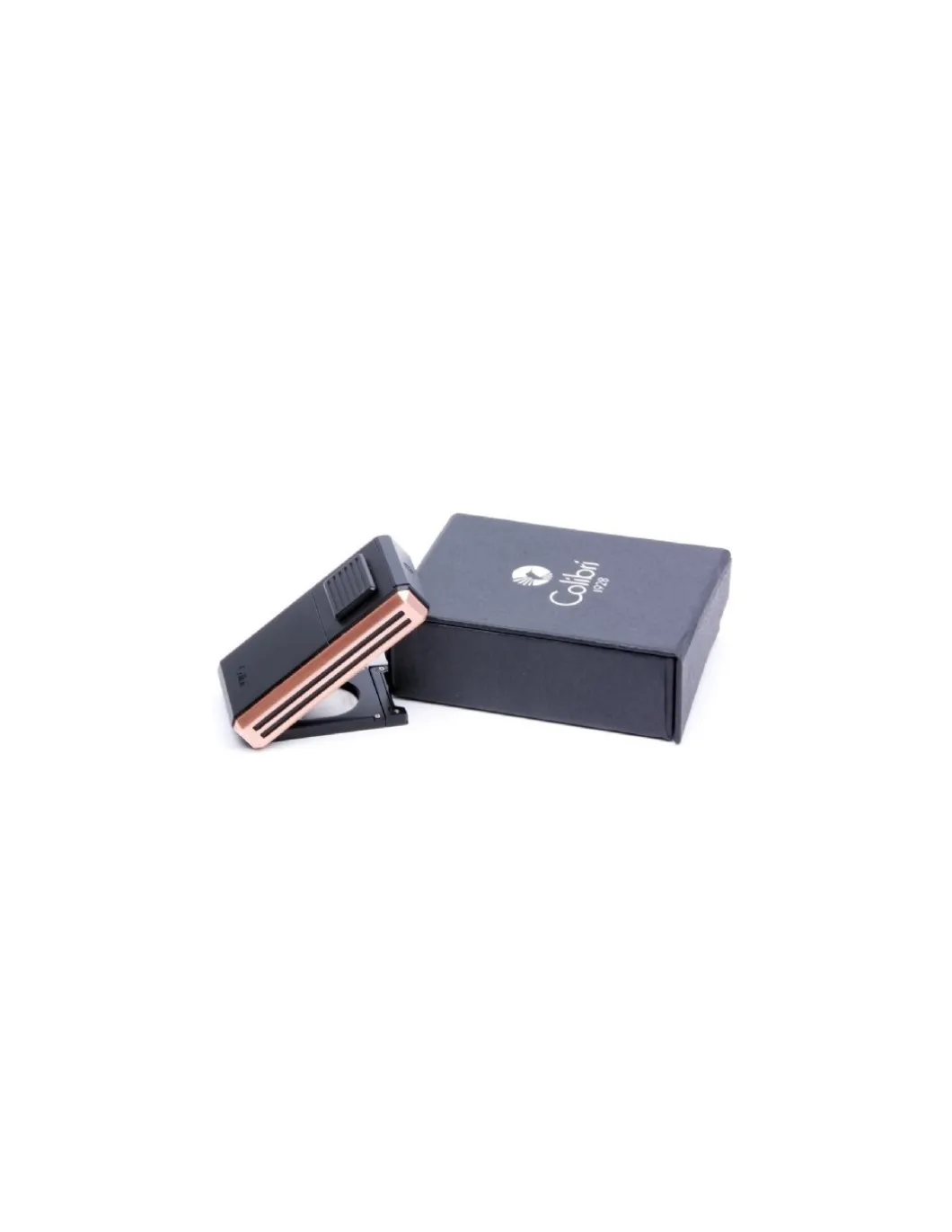 Colibri of London - Accendino Astoria Jet Flame Tripla Fiamma Rose Gold - Coltelleria Lorenzi Milano