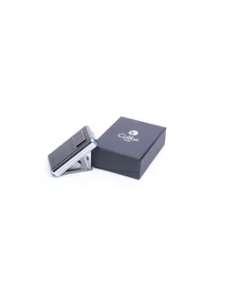 Colibri of London - Accendino Astoria Jet Flame Tripla Fiamma Gun Metal - Coltelleria Lorenzi Milano