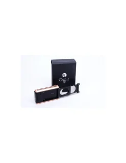Colibri of London - Accendino Astoria Jet Flame Tripla Fiamma Rose Gold - Coltelleria Lorenzi Milano