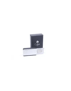 Colibri of London - Accendino Astoria Jet Flame Tripla Fiamma Chrome Black - Coltelleria Lorenzi Milano