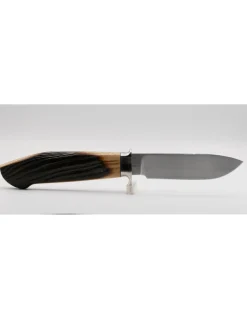 Coltello Antique Wood Dropped Hunter De Carli