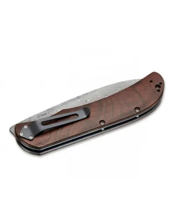 Coltello Chiudibile Exskelibur I Cocobolo Damascus