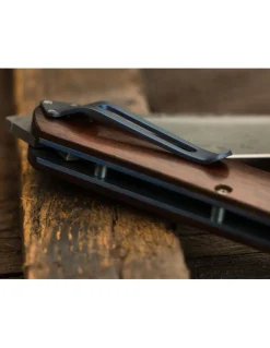 Coltello Chiudibile Exskelibur I Cocobolo Damascus