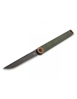 Coltello Chiudibile Kaizen Green Canvas Micarta
