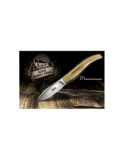 Coltello Chiudibile Maremmano Corno by Fabrizio "Silvester" Silvestrelli
