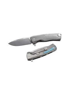 Coltello Chiudibile ROK Titanio Manico SOLID Grigio