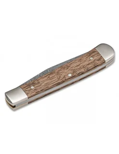 Coltello Chiudibile Trapper Asbach Uralt Damascus
