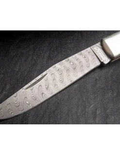 Coltello Chiudibile Trapper Asbach Uralt Damascus