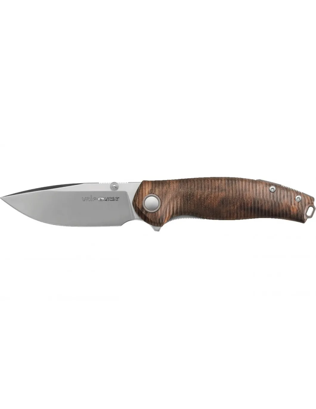 Coltello Chiudibile Vale NO Manico Legno di Noce