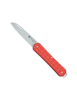 Coltello Chiudibile Vulpis Rosso Alluminio