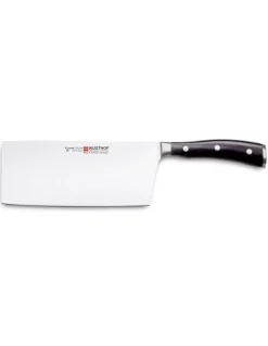 Coltello Cuoco Cinese Ikon Nero 18 cm