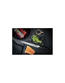 Coltello da Carne/Arrosti liscio 23 cm Tanrei Micarta