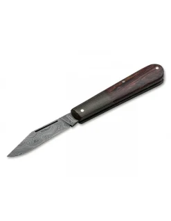 Coltello da Tasca Barlow Leopard Damasco