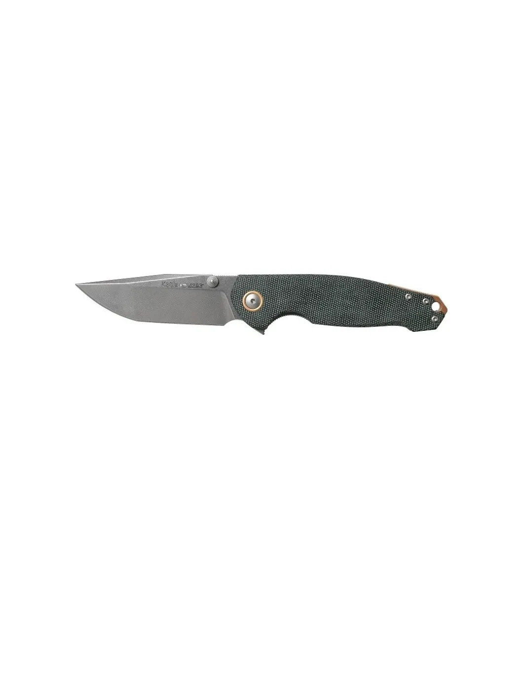 Coltello da Tasca Viper Katla Stonewashed Black Micarta