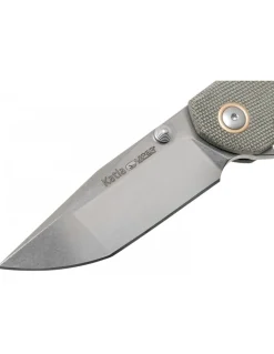 Coltello da Tasca Viper Katla Stonewashed Green Micarta