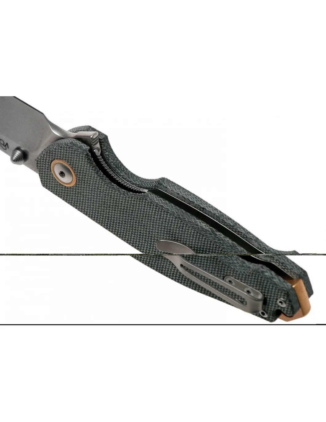 Coltello da Tasca Viper Katla Stonewashed Black Micarta
