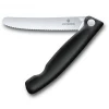 Coltello da Tavola/Picnic Pieghevole Ondulato