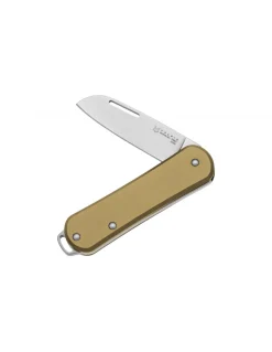 Coltello Fox Vulpis Ottone Lama Lucida