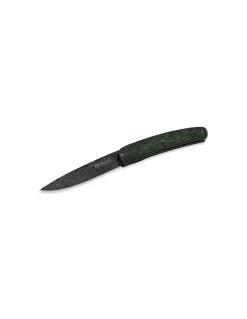 Coltello Gourmet Damasco e Radica Verde