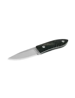 Coltello Lama Fissa AM 22 Radica Nera