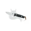 Coltello Lama Fissa Vesuvius G10 Nero