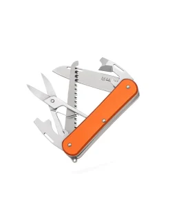 Coltello Multiuso Fox Vulpis VP130-SF5 OR Alluminio Arancione