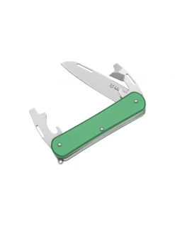 Coltello Multiuso Fox Vulpis FX-VP130-3OD Verde Anodizzato