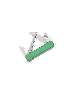 Coltello Multiuso Fox Vulpis FX-VP130-S4 OD Verde Anodizzato