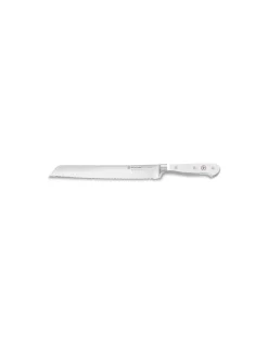 Coltello Pane 23 cm Manico Bianco Classic