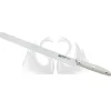 Coltello Prosciutto Largo Manico Bianco