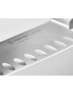 Coltello Santoku Alveolato Classic Wusthof  Pink Himalayan Salt
