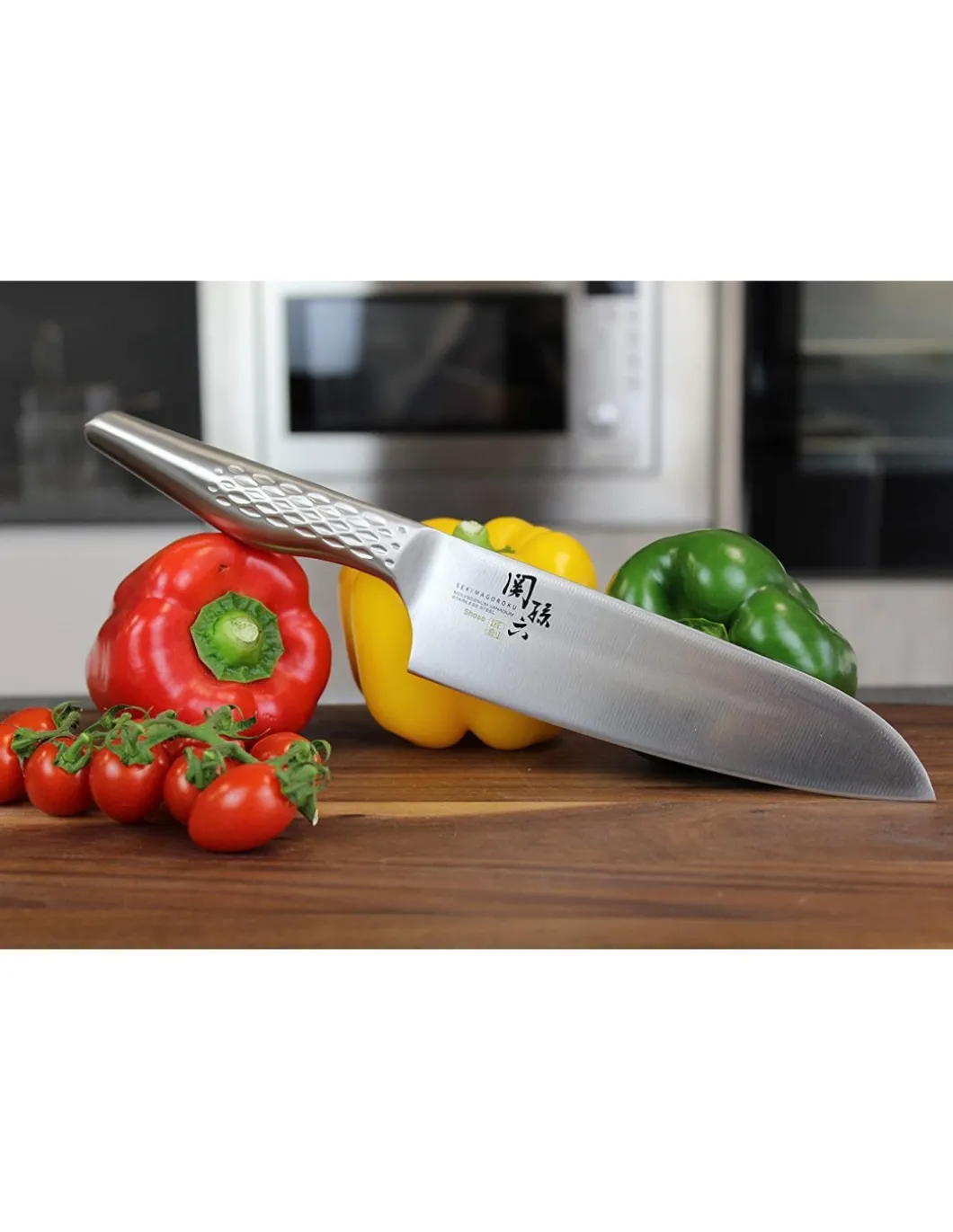 Coltello Santoku Kai Seki Magoroku Shoso 16.5 cm